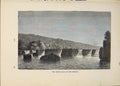 Original Old Antique Print Gouina Falls Senegal Fall River Lake Water