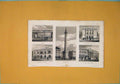 Original Old Antique Print Mint Trinity House Monument Catharine'S Dock
