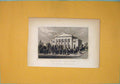 Original Old Antique Print Regents Park London Engalnd Villa Art