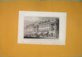 Original Old Antique Print East Regent Street London England Park