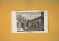 Original Old Antique Print Lothbury Court Bank Fine Art C1831 19th Century
