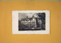Original Old Antique Print Porch Chater House Fine Art