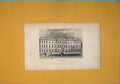 Original Old Antique Print Royal Mint London Tower Hill Art 19th