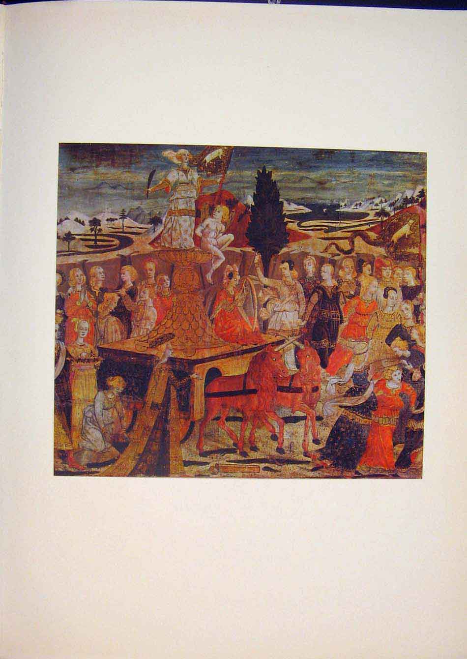 Original Old Antique Print Marco Del Buono Renaisence Italy Italian