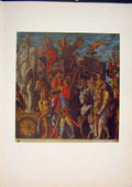 Original Old Antique Print Andrea Mantegna Renaisence Italy Italian Art