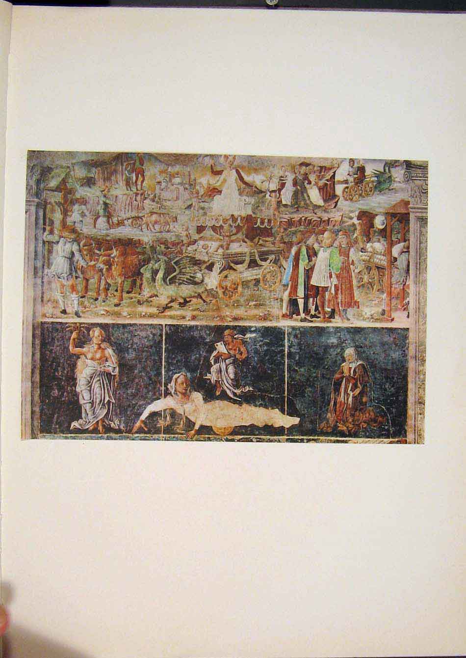 Original Old Antique Print Pittore Ferrarese Renaisence Italy Italian Art