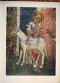 Antique Old Print Ref.85 Sophien Church Ohrid Medieval Frescos Yugoslavia 1056