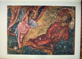 Antique Old Print Ref.86 Sophien Church Ohrid Medieval Frescos Yugoslavia 1056