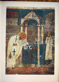Antique Old Print Ref.87 Sophien Church Ohrid Medieval Frescos Yugoslavia 1056