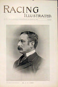 Old Antique Print Racing Illustrated Ocober 1896 Issue Doncaster Paddock 19th