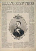 Old Antique Print Cesarowitch Portrait Russia Russian Alexandrowitch 1856 19th