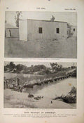 Original Old Antique Print Boer War Africa 1900 Kimberley Methuen Magersfontein