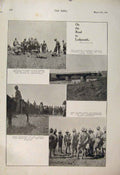 Original Old Antique Print Boer War Africa 1900 Ladysmith Arundel Inniskillings