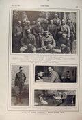 Original Old Antique Print Boer War Africa 1900 Roberts Colville Cowan Victorian