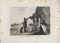 Original Old Antique Print Well House Tower Edinburgh Castle C1797 18th Century