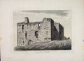 Original Old Antique Print Hawthornden PlateScotland Edinburgh