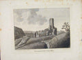 Original Old Antique Print Woodhouse Lie PlateEdinburgh Scotland
