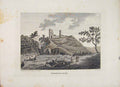 Original Old Antique Print Edinburgh Scotland Woodhouse Plate