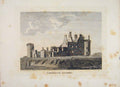 Original Old Antique Print Dumfries Scotland Carleverock Castle PlateFine Art