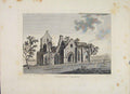 Original Old Antique Print Lincluden College Galloway Scotland