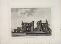 Original Old Antique Print Galloway Dundrenne Abbey PlateScotland