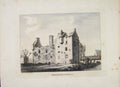 Original Old Antique Print Galloway Kirkendbright Castle Plate