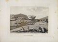 Original Old Antique Print Laggen Stone PlateGalloway Scotland