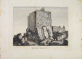 Original Old Antique Print Ayrshire Dunnure Castle PlateFine Art 1797