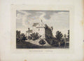 Original Old Antique Print Ayrshire Dolynharran Castle Fine Art 1797 18th