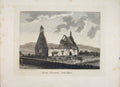 Original Old Antique Print Alloway Aloa Church Ayrshire Fine Art