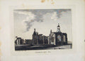 Original Old Antique Print Ayrshire Croceregal Abbey Fine Art