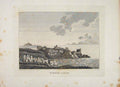 Original Old Antique Print Turnbury Castle Ayrshire Fine Art C1797 18th Century