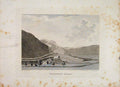 Original Old Antique Print Tweedale Tweedmouth Church Fine Art 1797 18th Century