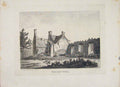 Original Old Antique Print Perthshire Hunting Tower Fine Art C1797 18th Century