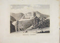 Original Old Antique Print Perthshire Campbell Castle Plate