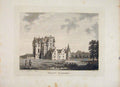 Original Old Antique Print Angusshire Glamms Castle Plate Fine Art C1797 18th
