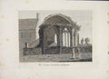 Original Old Antique Print Fifeshire Chapel Clack Friers Fine Art