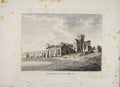 Original Old Antique Print Isle Aemonia Monastery Inch Colm Plate