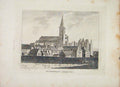 Original Old Antique Print Dumfrermling Abbey PlateFine Art