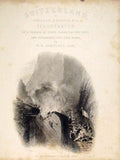 Original Old Antique Print Switzerland Ilustrations Bartlett Art