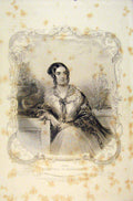 Original Old Antique Print Countess Malmesbury Editorial Emiment People