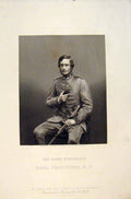 Original Old Antique Print Earl Grosvenor Mp Emiment People Portrait