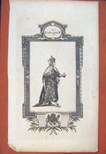 Original Old Antique Print Edward King 5Th Portrait Fine Art C1890