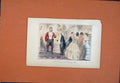 Original Old Antique Print Romford Dalberry Lees Hand Colored John Leech C1850