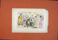 Original Old Antique Print John Leech Hand Colored Fine Art C1870 19th