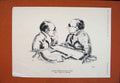 Original Old Antique Print Leauge Personalities Spain Alvador Madariaga Portrait