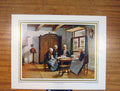 Original Old Vintage Print Orphanage Atwuk Fine Art Color C1930 20th Century
