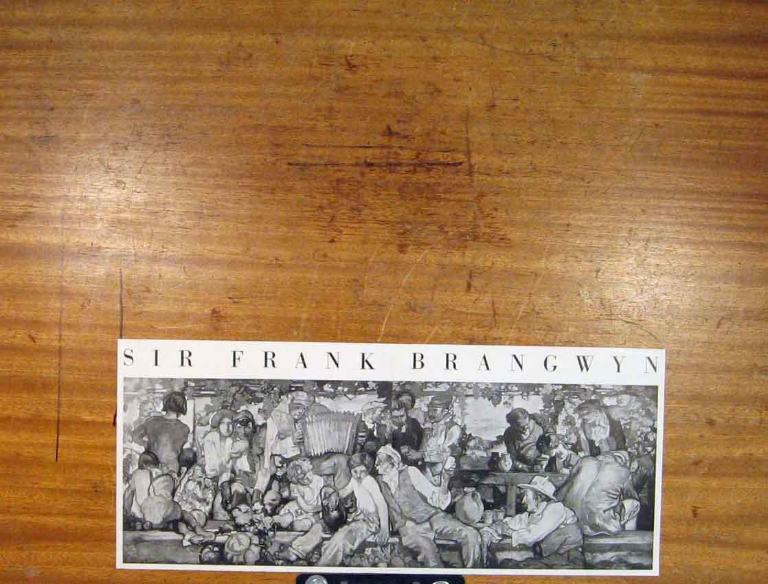 Original Old Vintage Print Sir Frank Brangyn Fine Art C1930 20th Century