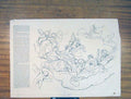Original Old Vintage Print Henry Sicurac Sketch Art Fine C1930 20th Century