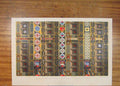 Original Old Antique Print C1858 Wall Painting Ceiling Palace Manfred Victorian